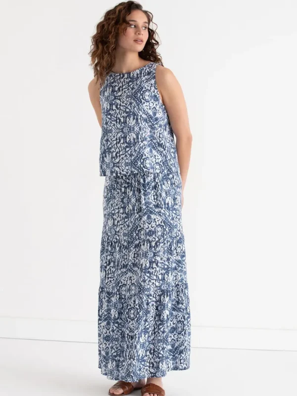 Ricki's Skirts & Shorts*Tiered Linen Maxi Skirt