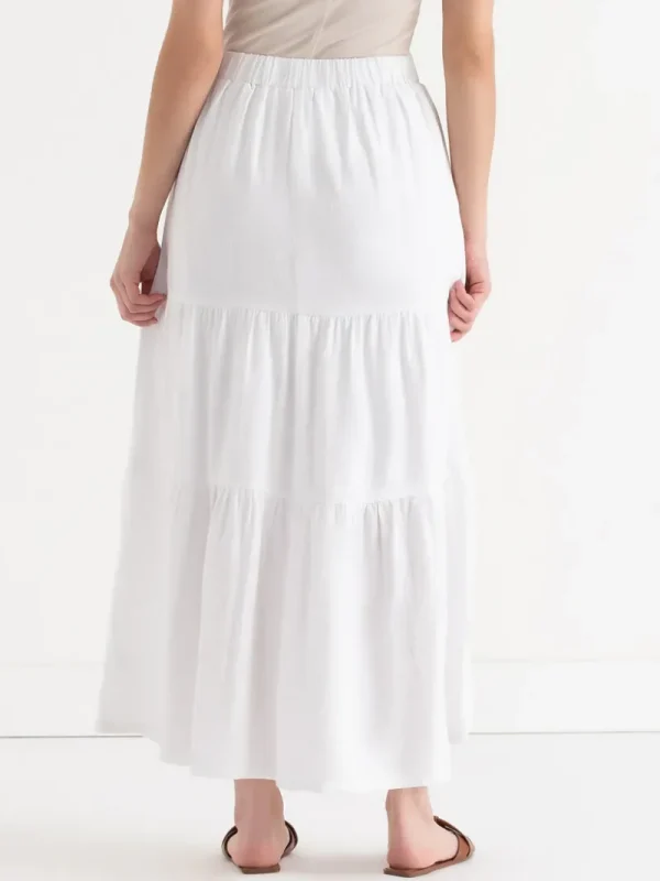 Ricki's Skirts & Shorts*Tiered Linen Maxi Skirt
