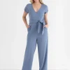 Ricki's Jumpsuits & Rompers*Venus Wide Leg Jumpsuit in Iconic Crepe