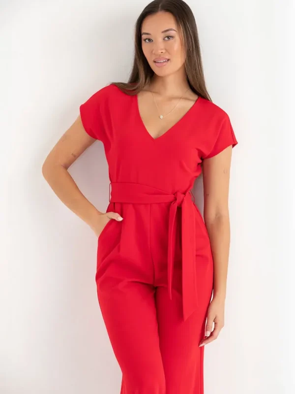 Ricki's Jumpsuits & Rompers*Venus Wide Leg Jumpsuit in Iconic Crepe