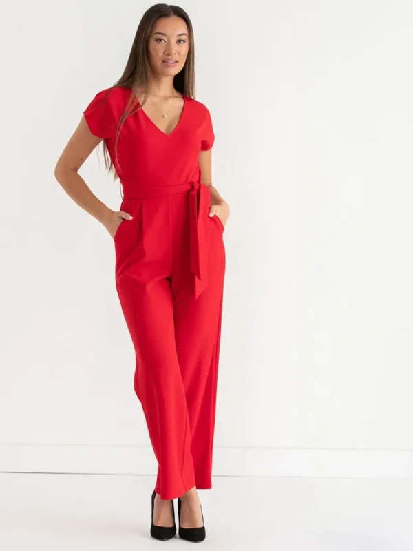 Ricki's Jumpsuits & Rompers*Venus Wide Leg Jumpsuit in Iconic Crepe