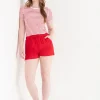 Ricki's Skirts & Shorts*Viscose Linen Drawstring Shorts
