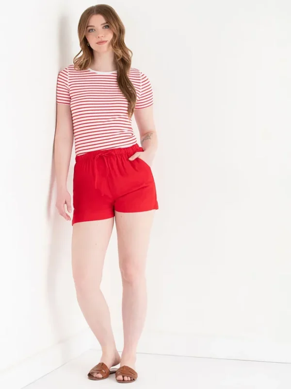 Ricki's Skirts & Shorts*Viscose Linen Drawstring Shorts