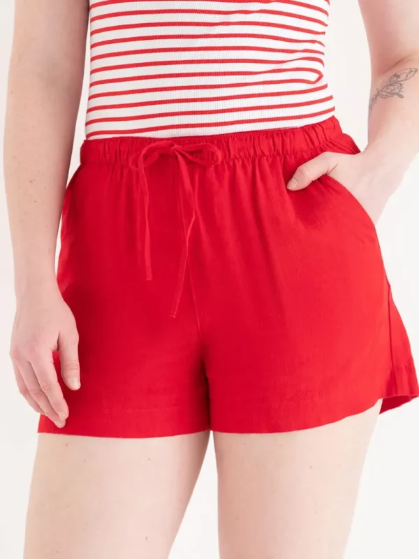 Ricki's Skirts & Shorts*Viscose Linen Drawstring Shorts