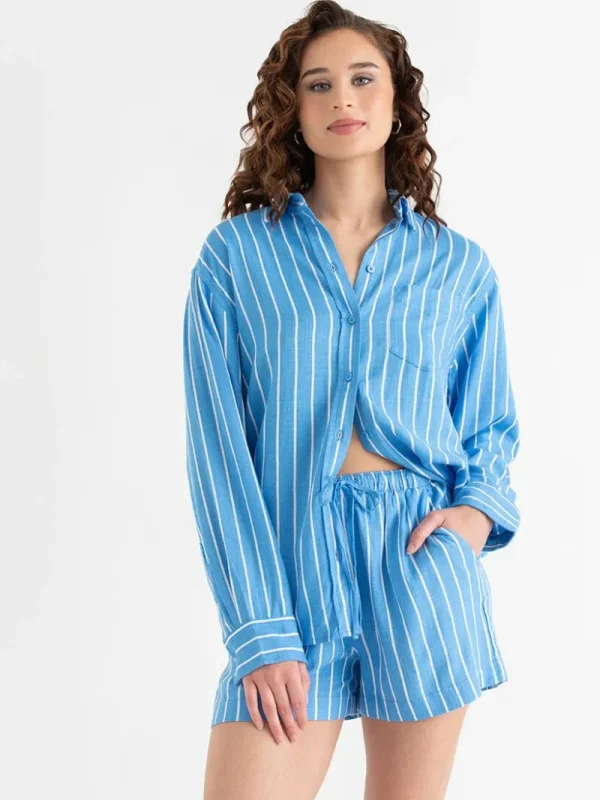 Ricki's Skirts & Shorts*Viscose Linen Drawstring Shorts