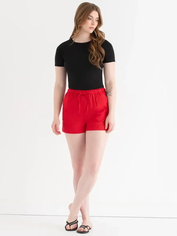 Ricki's Skirts & Shorts*Viscose Linen Drawstring Shorts