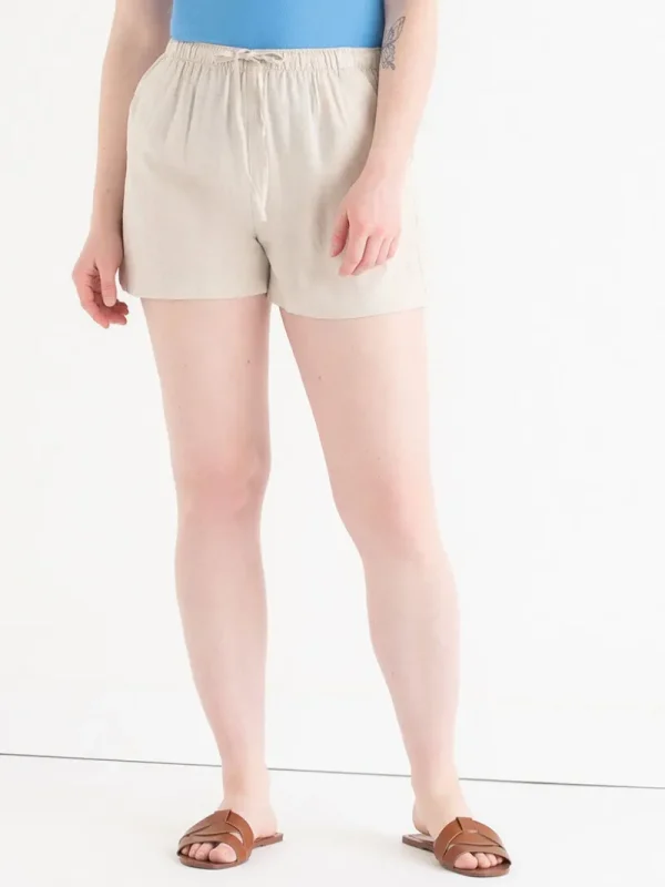 Ricki's Skirts & Shorts*Viscose Linen Drawstring Shorts