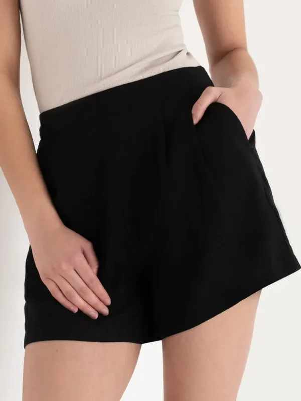 Ricki's Skirts & Shorts*Viscose Linen Pull-On Shorts