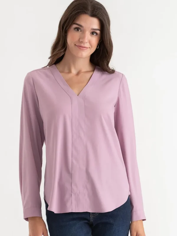 Ricki's Shirts & Blouses*V-Neck Long Sleeve Blouse