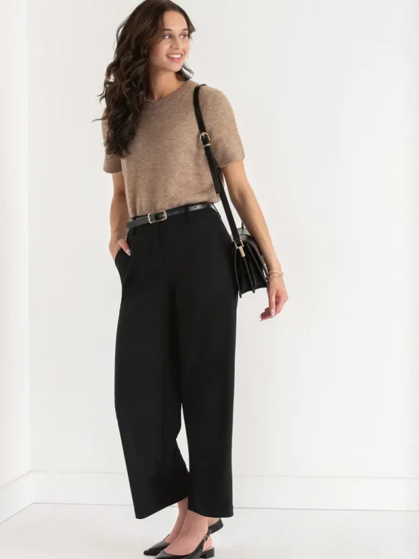 Ricki's Pants | Crops & Capris*Weslee Cropped Wide Leg Pant in Iconic Crepe