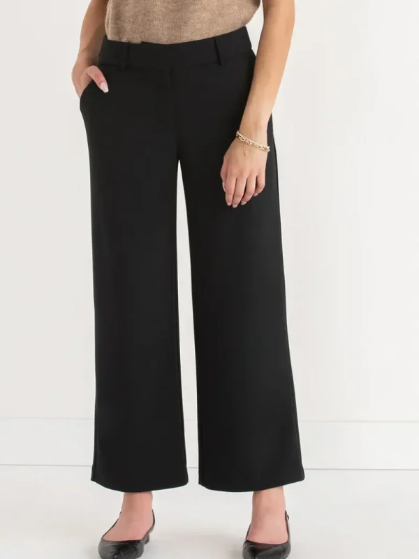 Ricki's Pants | Crops & Capris*Weslee Cropped Wide Leg Pant in Iconic Crepe
