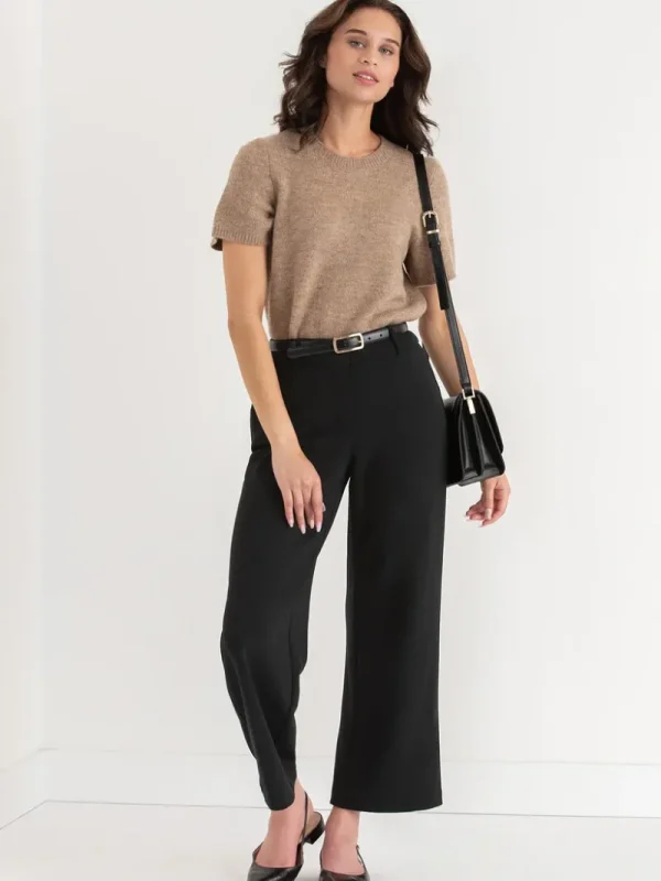 Ricki's Pants | Crops & Capris*Weslee Cropped Wide Leg Pant in Iconic Crepe