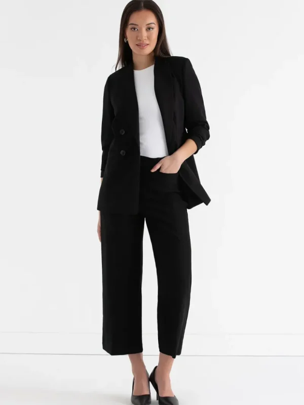 Ricki's Pants | Crops & Capris*Weslee Wide Crop Pant in Luxe Ponte