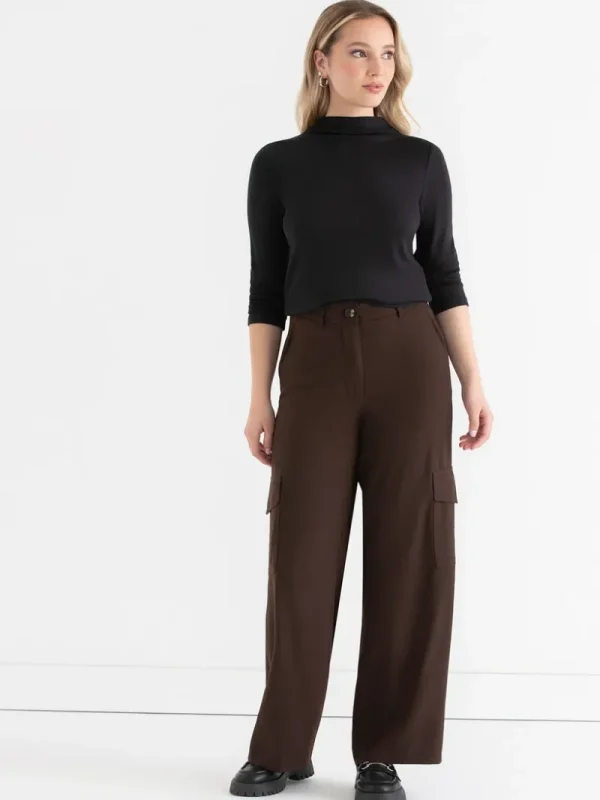Ricki's Pants*Weslee Wide Leg Crepe Pant