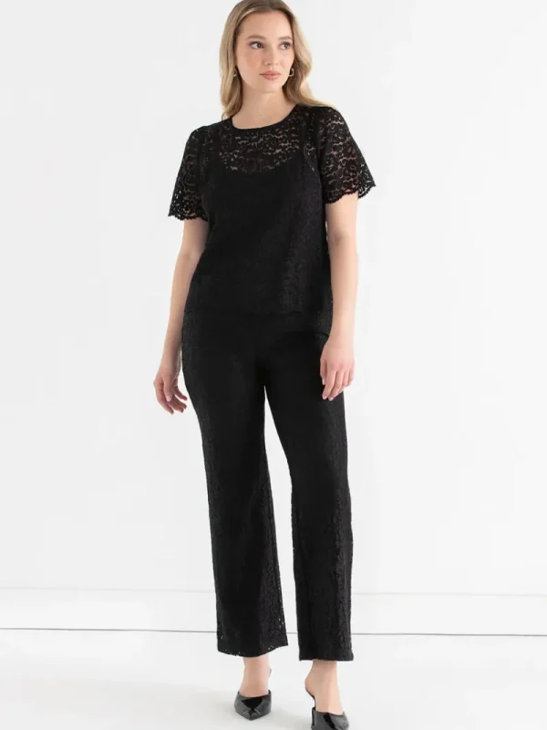 Ricki's Pants*Wide-Leg Lace Pant